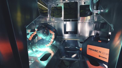 Svařování Al lodí Minarc M 223P AUTO