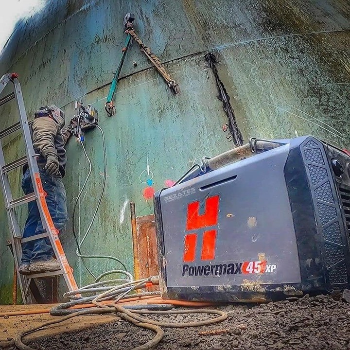 PowerMax 45 XP na stavbě