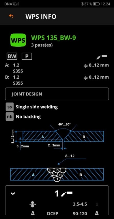 WeldEye dWPS Android