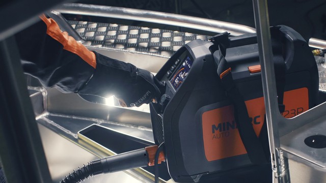 Rychlá změna parametrů na ovládacím panelu Minarc M 223 AUTO