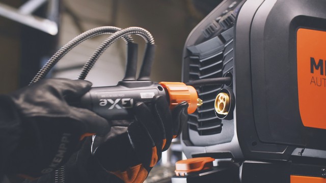 Instalace vodou chlazeného hořáku s eurokoncovkou Minarc M 223P AUTO